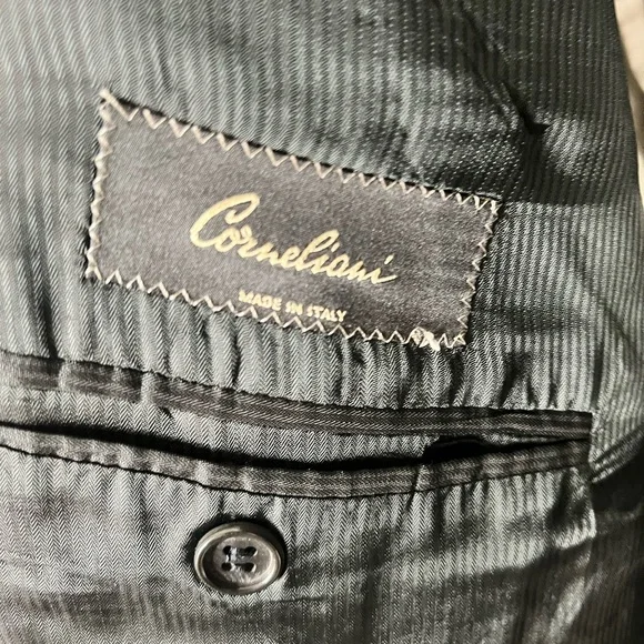 Coreliani Mens Blazer Black - Picture 5 of 9